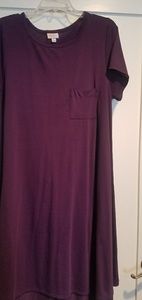 LuLaRoe Carly Purple Dress